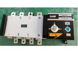 Реверсивный рубильник АВР (устройство автоматического ввода резерва) SHIQ5-250 4P-foto11