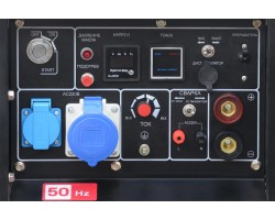 Инверторный дизельный сварочный генератор TSS DGW 7.0/250ED-R-foto5
