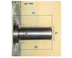Двигатель бензиновый TSS KM420C-S (?25мм.)-foto2