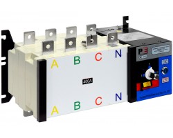 Реверсивный рубильник АВР (устройство автоматического ввода резерва) SHIQ5-400 4P-foto9