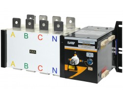 Реверсивный рубильник АВР (устройство автоматического ввода резерва) SHIQ5-630 4P