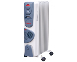 Масляный радиатор Eurolux ОМ-EU-9НВ с вентилятором