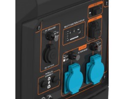 Бензиновый генератор инверторный Zongshen BQH 4000 E электростартер-foto2