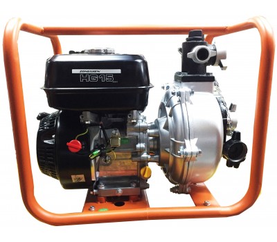 Мотопомпа бензиновая высоконапорная (пожарная) Zongshen HG 15