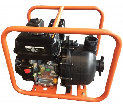 Бензиновая мотопомпа Zongshen для соленой воды и химических жидкостей MG 20