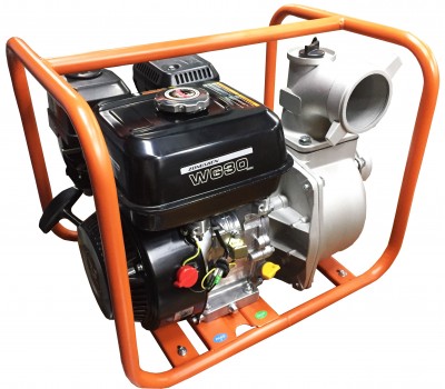Бензиновая мотопомпа для воды средней загрязненности Zongshen WG 30