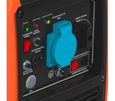 Инверторный бензогенератор Zongshen BQH 2200 E электростартер