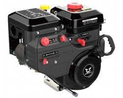 Двигатель бензиновый с горизонтальным валом зимняя версия Zongshen SN 420 для снегоуборщиков