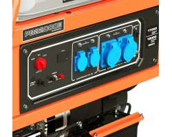 Бензиновый генератор Zongshen PB 22000 E-foto2