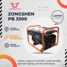 Бензиновый генератор Zongshen PB 3300