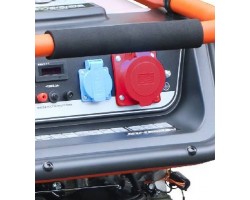 Бензиновый генератор Zongshen KB 7003 E-foto3