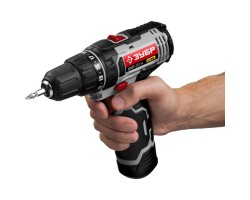 Дрель-шуруповерт 2 АКБ Зубр ДШЛ-121 КН серия СТАНДАРТ-foto9