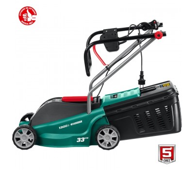 Электрическая газонокосилка Зубр ГС-33-1300 Электрическая газонокосилка Зубр ГС-33-1300