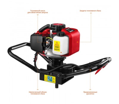Мотобур (бензобур) ЗУБР МБ1-150