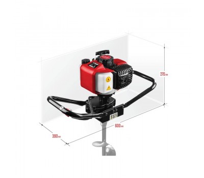 Мотобур (бензобур) ЗУБР МБ1-150