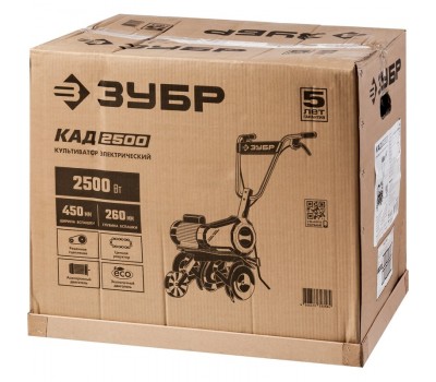 Культиватор электрический ЗУБР КАД-2500 Культиватор электрический ЗУБР КАД-2500