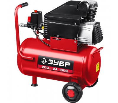Компрессор воздушный ЗУБР КП-200-24