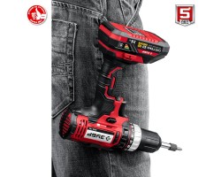 Аккумуляторная ударная дрель-шуруповерт Зубр ДШУ-185-foto9