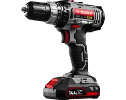 Дрель-шуруповерт 2 АКБ Зубр ДШЛ-141 КН серия СТАНДАРТ-foto2