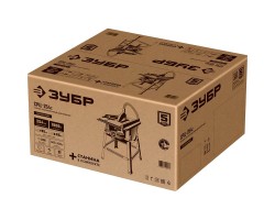 Распиловочный станок напольный со станиной  Зубр СРЦ-254с-foto11