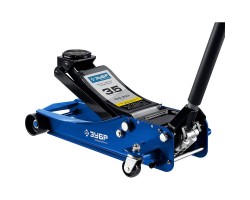 Домкрат подкатной гидравлический серия ПРОФЕССИОНАЛ Зубр 43054-3.5