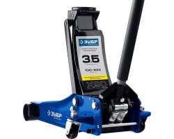 Домкрат подкатной гидравлический серия ПРОФЕССИОНАЛ Зубр 43054-3.5-foto2