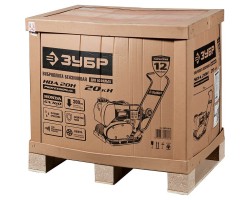 Виброплита бензиновая двигатель Honda Зубр ЗВПБ-20 АХ серия ПРОФЕССИОНАЛ-foto12