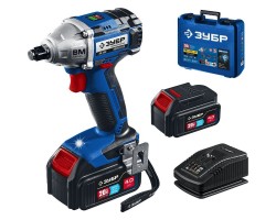 Аккумуляторный бесщеточный гайковерт Зубр GB-250-42