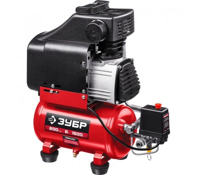 Компрессор воздушный ЗУБР КП-200-6