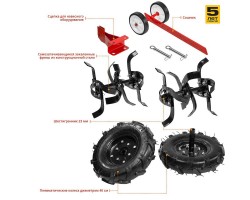 Мотоблок бензиновый Зубр МТБ-400-foto3