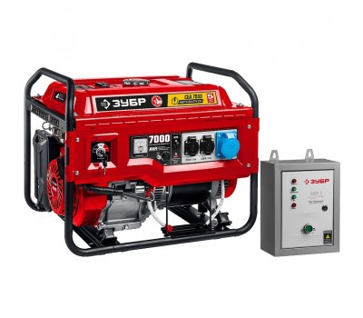 Генератор бензиновый ЗУБР СБА-7000