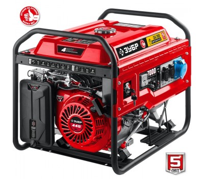 Генератор бензиновый ЗУБР СБА-7000
