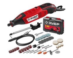 Гравер электрический + насадки ЗУБР ЗГ-160 КН41