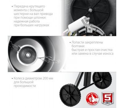 Бетономешалка ЗУБР БМЧ-220