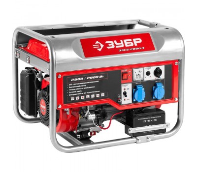 Генератор бензиновый Зубр ЗЭСБ-2800-Э серия МАСТЕР