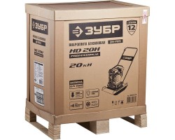 Виброплита бензиновая, двигатель Honda ЗУБР ЗВПБ-20 ГХ серия ПРОФЕССИОНАЛ-foto6