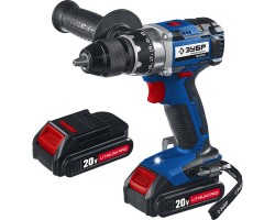 Аккумуляторная бесщеточная дрель-шуруповерт Зубр DB-20 A5