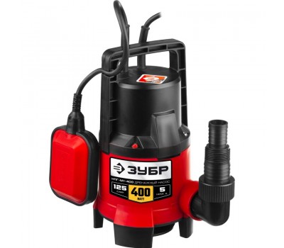 Насос дренажный Зубр НПГ-М1-400 серия МАСТЕР