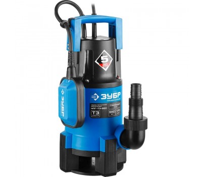 Насос дренажный Зубр НПГ-Т3-550 серия ПРОФЕССИОНАЛ Насос дренажный Зубр НПГ-Т3-550 серия ПРОФЕССИОНАЛ