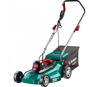 Электрическая газонокосилка Зубр ГСЦ-38-1700 Электрическая газонокосилка Зубр ГСЦ-38-1700