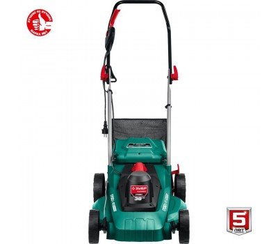 Электрическая газонокосилка Зубр ГСЦ-38-1700 Электрическая газонокосилка Зубр ГСЦ-38-1700