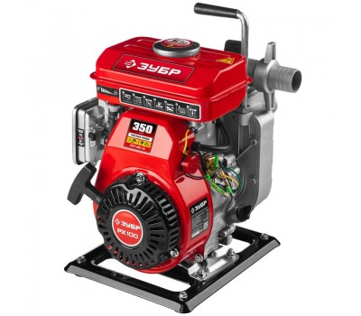 Мотопомпа бензиновая Зубр МПЧ-350-40 серия МАСТЕР