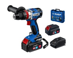 Аккумуляторная бесщеточная ударная дрель-шуруповерт Зубр DBS-201-42