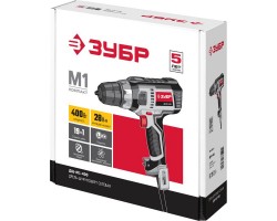 Дрель-шуруповерт сетевая ЗУБР ДШ-М1-400 серия МАСТЕР-foto2
