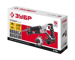 Пила сабельная аккумуляторная ЗУБР СПЛ-181 серия СТАНДАРТ-foto2