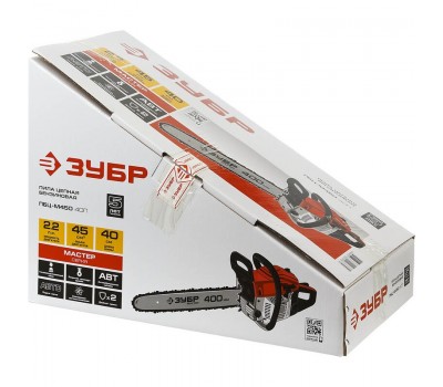 Бензопила Зубр ПБЦ-М450 40П серия МАСТЕР