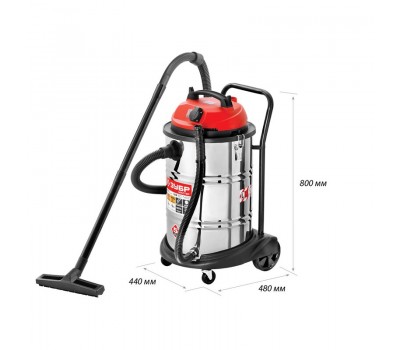 Пылесос строительный М4 Зубр ПУ-60-1400 М4 серия МАСТЕР