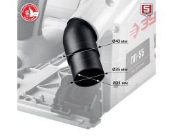 Пила циркулярная погружная ЗУБР ПП-55 серия МАСТЕР-foto7