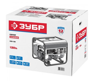 Генератор бензиновый ЗУБР ЗЭСБ-1200 серия МАСТЕР