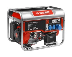 Генератор бензиновый Зубр ЗЭСБ-6200-Э серия МАСТЕР